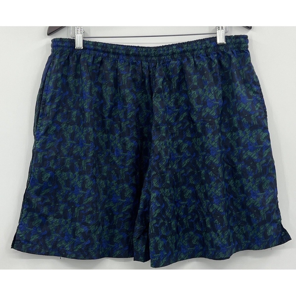Vintage BIKE Nylon Athletic Shorts Size XL Drawstring Pockets
